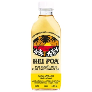 Hei Poa Reines Monoï Tahiti Vanille-Duft 100 ml ist ein Allzweck-Öl mit köstlich - Bild 1 von 1