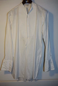 Bespoke 1940s Simpson Piccadilly Marcella Shirt, Handmade, Savile row - Bild 1 von 10