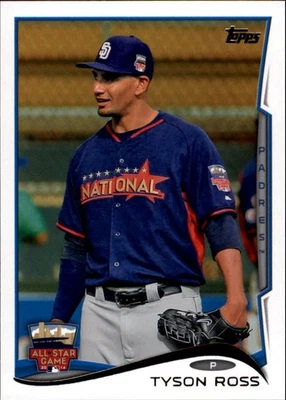 Бейсбольная карточка 2014 Topps обновление #US283 Тайсон Росс - Изображение 1 из 2