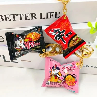 Famous Korean Noodle Keychain Accessories For Men And Women  - Image 1 of 4