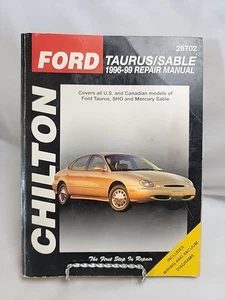 Ford-Taurus/Sable 1996-99 Chilton manual de reparación más diagrama de cableado #26702 - Imagen 1 de 3