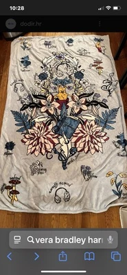 Vera Bradley Harry Potter Plush Blanket Herbology Throw - Image 1 of 3