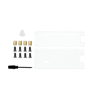 Clear Acrylic Top&Bottom Panel Case With Customs Key Cap for Raspberry Pi Pico S - Photo 1/15