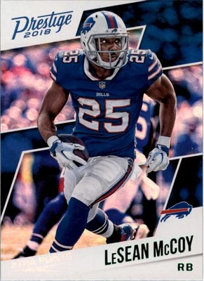 2018 Prestige Xtra Points Green #198 LeSean McCoy - FB - Image 1 of 2