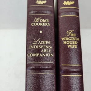Home Cookery And Ladies Indispensable Companion & The Virginia Housewife Vintage - Imagen 1 de 14