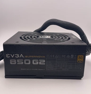 EVGA SuperNOVA 850 G2 80+ GOLD 850W Fully Modular Power Supply – Not Working - Image 1 of 4