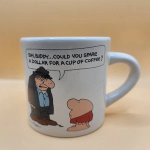 Tom Wilson Ziggy Steinzeug Kaffeebecher lustig Cartoon Spruch Kumpel Ersatzdollar - Bild 1 von 8