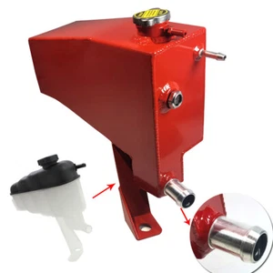 Aluminum Coolant Reservoir Tank For 07-13 Chevy Silverado GMC Sierra 1500 Pickup - Picture 1 of 7