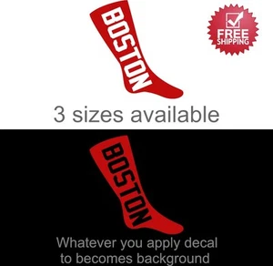 Calcomanía/pegatina de vinilo con logotipo de Boston Red Sox 1908 - tres tamaños disponibles - envío y devolución gratuitos - Imagen 1 de 9