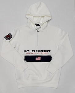 Polo Ralph Lauren 12M Yacht Felpa con Cappuccio (710839) Taglia S - Foto 1 di 2