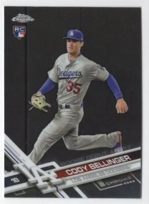 2017 Topps Chrome Update Series Cody Bellinger R121 Los Angeles Dodgers #HMT99 - Image 1 of 2