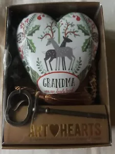 Demdaco Art Heart 'Grandma You Are Dearly Loved' - Picture 1 of 4