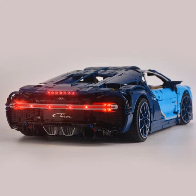 Upgraded Version LED Lighting Kit For LEGOs Technic Bugatti Chiron 42083 Set - Image 1 of 4