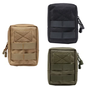 Tactical Molle Pouch Waist Belt Phone Pocket Hiking Utility Pack Bag - Picture 1 of 22