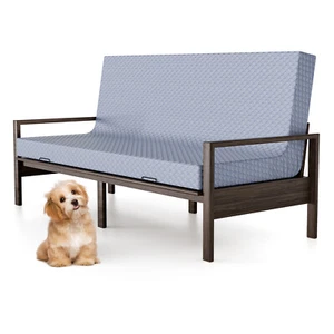 NAIZEA Full Size Futon Mattress -5" Extra Thick Foldable Japanese Floor Mattress - Picture 1 of 8