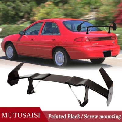 53" Rear Trunk Spoiler GT Sports Style Wing ABS+Acrylic For Ford Escort 99-02 - Image 1 of 4