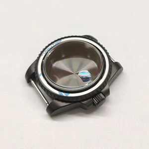 40MM Watch Case Strap Bezel Sapphire Glass Accessories for NH35/NH36 Movement - Picture 1 of 16