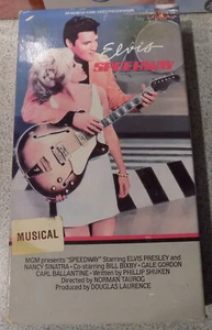 Speedway - HTF VHS - Elvis Presley - Nancy Sinatra - Bill Bixby - Picture 1 of 3