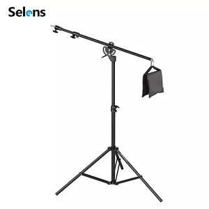 Selens 2,8 m supporto luce cuscino d'aria girevole supporto braccio boom studio - Foto 1 di 20