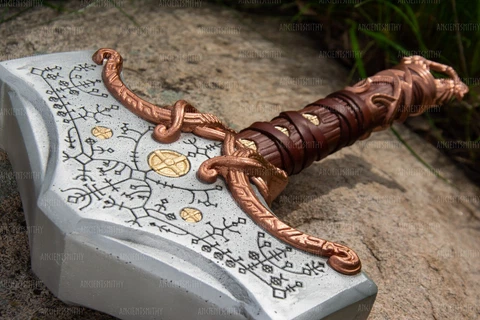 Mjolnir Metal Hammer, Kratos Hammer God of War, Thor War Hammer, God of War Hamm Cover