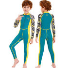 Kid Wetsuit  Piece Swimsuit -Protective Quick-Drying -Wear D7S1