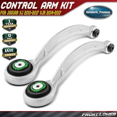 2x Front Left and Right Lower Control Arm for Jaguar XJ 2010-2017 XJR 2014-2017 - Image 1 of 4