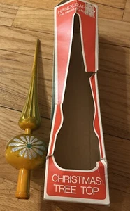 Bradford Atomic  Plastic Christmas Tree Topper In Box Handcrafted Italy Decor - Picture 1 of 15