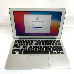 MacBook Air 11" 2013 1.3GHz i5-4250U 4GB RAM 256GB SSD MacOS Big Sur - Picture 1 of 8