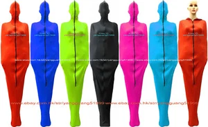 Unisex Spandex Mummy Suit Costumes Sleeping Bag Bodysuit+ internal Sleeves F1008 - Picture 1 of 73