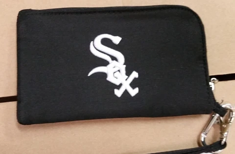 Chicago White Sox ID Wallet Wristlet Cell Phone Case Charm 14 Purse Gift Cover