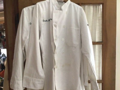 Chef Jacket Uncommon  Threads Santorini White  Medium  - Image 1 of 3