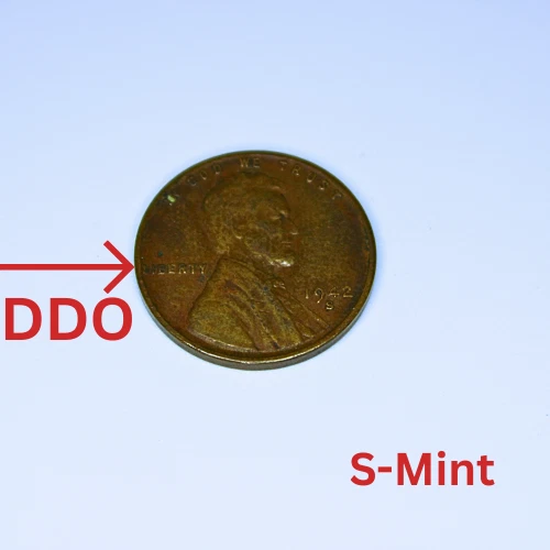 EXTREMELY RARE 1942 S-Mint Wheat Penny Double Die Error - Image 1 of 4