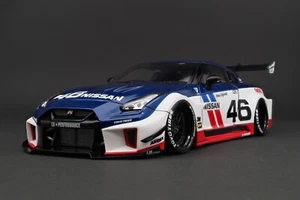 1/18 IG encendido #IG2360 LB-Silhoueta FUNCIONA GT Nissan 35GT-RR blanco/azul/rojo - Imagen 1 de 1