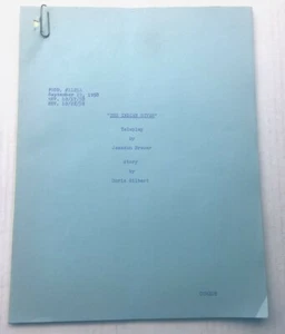 Original 1959 TV Script GE Theatre "The Indian Giver" Boris Karloff in Old West - Picture 1 of 2