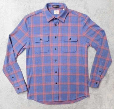 Camisa Suéter Faherty Legend Para Hombre Pequeña Arcilla Río Búfalo Cuadros Campamento Franela Foto 1 de 4