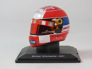 Spark Helm Michael Schumacher Ferrari World Champion USA 2001 1/5 SPARKED181 - Bild 1 von 4