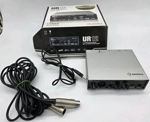Steinberg ur12 USB Audio Interface Used Untested w/ 2 cables - Picture 1 of 12