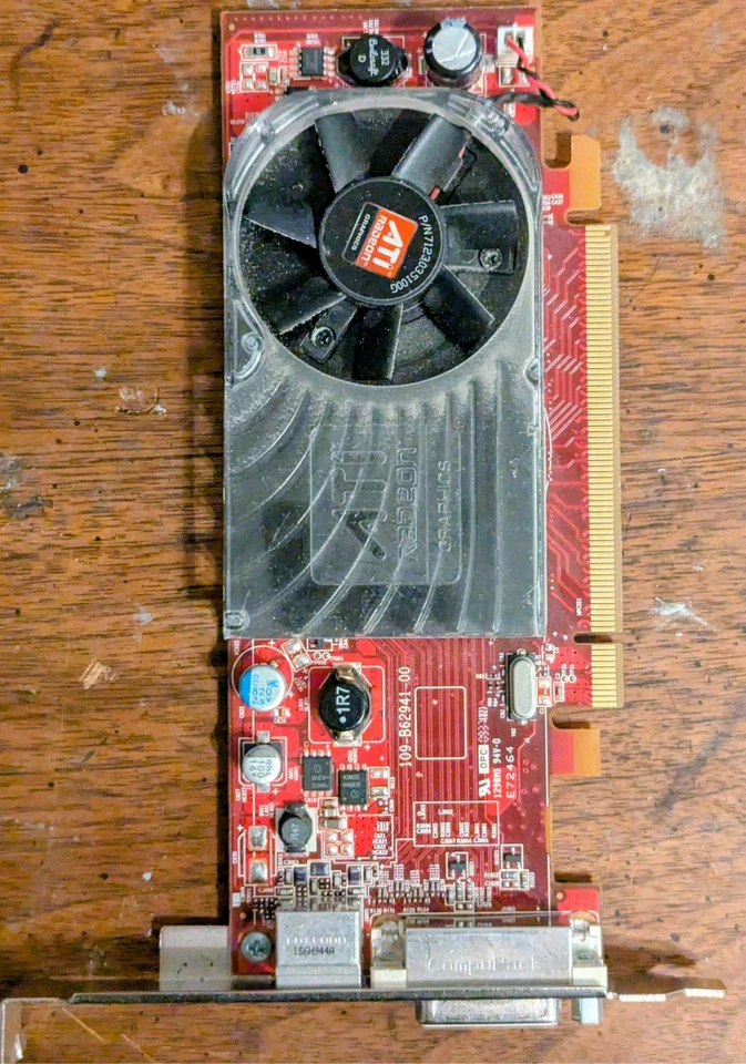 Ati Radeon Hd 3470 109-b40341-00 102b4030900 Dual Display Port Pci-e Video Card - Image 1 of 1