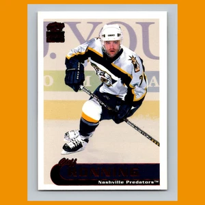 Cliff Ronning #128 1999-100 Pacific Paramount Red Nashville Predators Hockey NHL - Picture 1 of 3