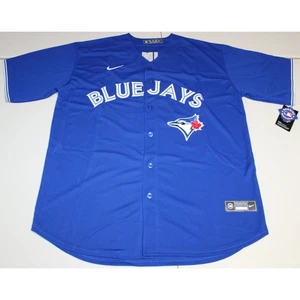 MLB Baseball Toronto Blue Jays George Springer #4 genähtes Trikot 2XL blau Neu mit Etikett - Bild 1 von 4