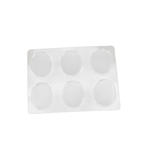 18Pcs Heel Grips Heel Protector Cushions Transparent Small Round for Men Women - Picture 1 of 12