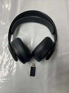 Sony PULSE 3D Noise-Cancelling Gaming Headset BLK CFI-ZWD1 with Receiver USB - Picture 1 of 11