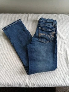 Wrangler Boys Size 14 Slim 20x Zip Up Five Pocket Bootcut Jeans - Picture 1 of 12