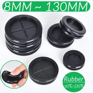 8-130mm Blanking Grommets Rubber Grommet Closed Blind Plug Bung Bungs - All Size - Picture 1 of 6