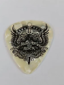 ¡INAUGURAL! ¡MONSTERS OF ROCK CRUISE RARO/2012 TOUR PÚA DE GUITARRA! NUEVO - Imagen 1 de 2