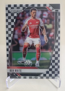 2024-25 PANINI PRIZM PREMIER LEAGUE BEN TABLERO DE AJEDREZ BLANCO PRIZM #28 ARSENAL - Imagen 1 de 2