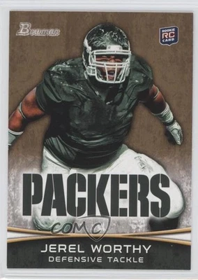 2012 Bowman Gold Jerel Worthy #105 Rookie RC - Image 1 of 2
