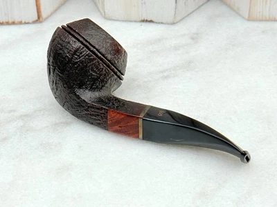 STANWELL Apache Bulldog Rhodesian Danish Tobacco Pipe Rustic Briar .2 - Image 1 of 4