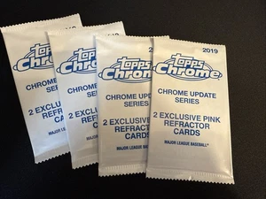 2019 Topps Chrome Update Pink Refractor Packs Tatis R  Alonso R - Picture 1 of 1