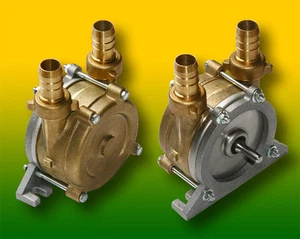Profi Bohrmaschinenpumpe selbstansaugend für Dauerbetrieb, Ganzmetall. Neu !! - Bild 1 von 3